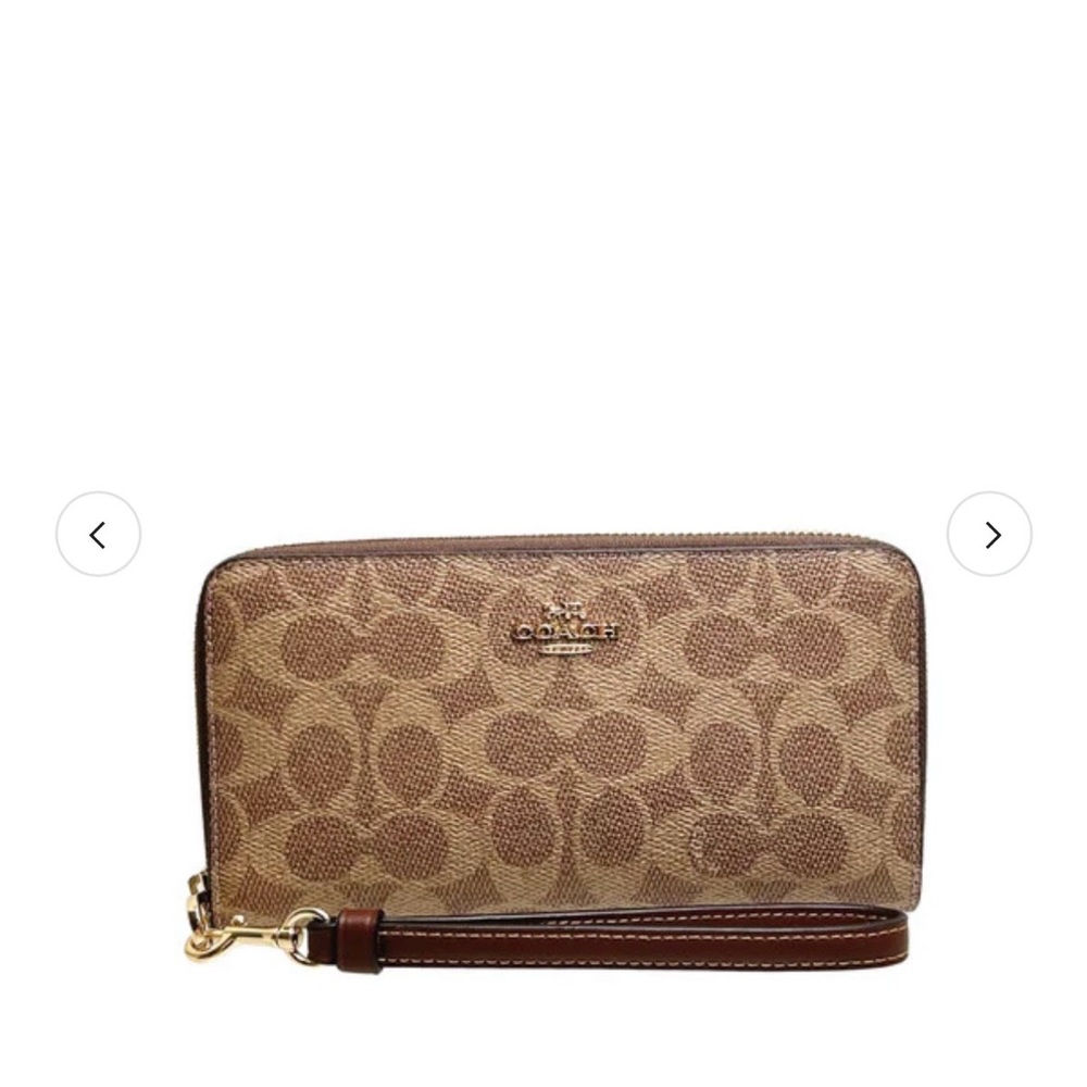 Coach Long Zip Around Wallet
In Signature Canvas - Picture 3 of 15